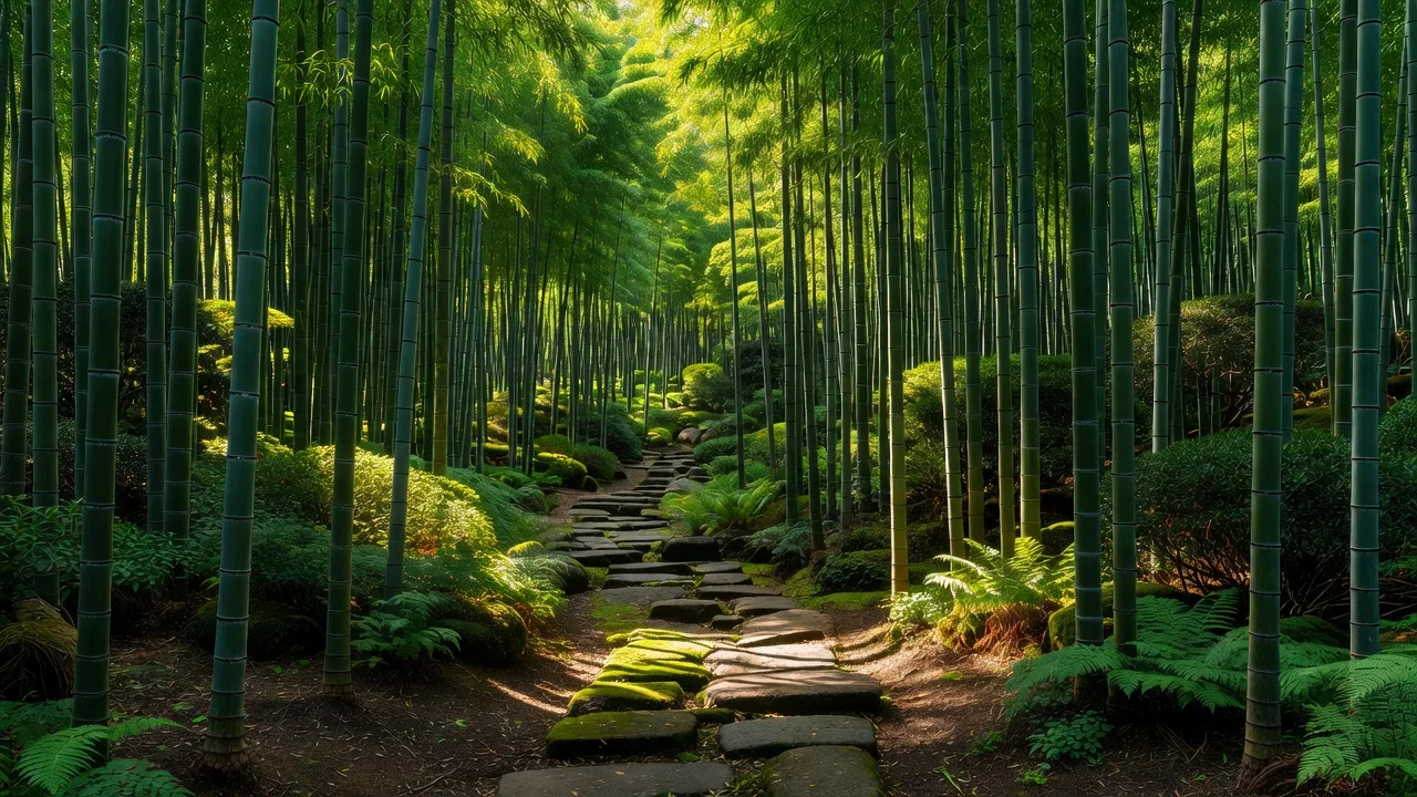 竹林の小径