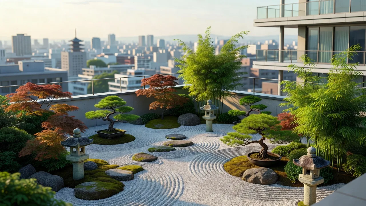 美術館 屋上庭園